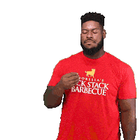 Kansas City Chiefs Football Sticker by Jack Stack Barbecue