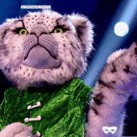 Playing Snow Leopard GIF by The Masked Singer UK & The Masked Dancer UK