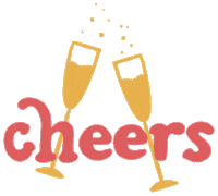 Happy Clink Clink Sticker