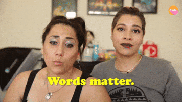 Words Matter