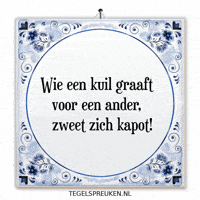Teamwork Nl GIF by Tegelspreuken.nl