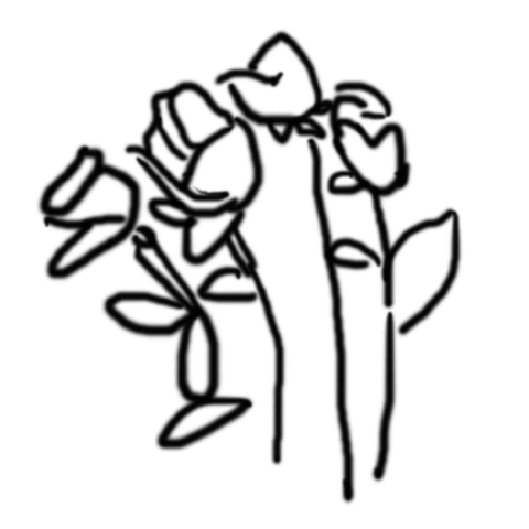 Bacilos flower flowers flores flor Sticker