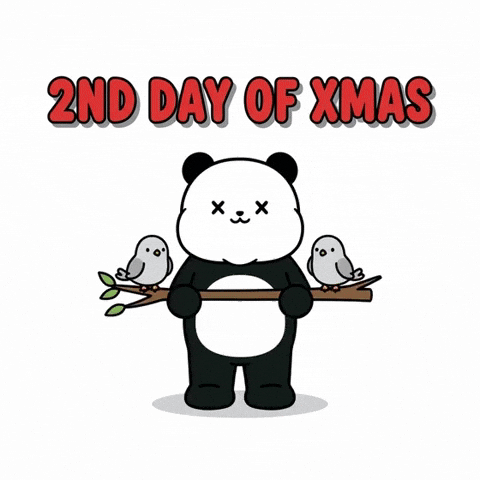 12 Days Of Christmas GIF by Kanpai Pandas
