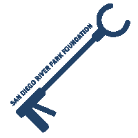 San Diego Trash Sticker by San Diego River Park Foundation