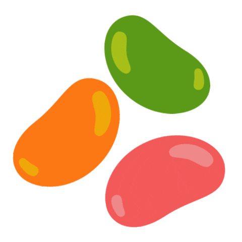 Jelly Beans Food Sticker by Home Brew Agency