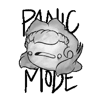jentlwoman comic panic mode panicmode jentlwoman Sticker
