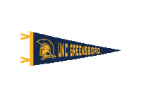 Blue And Gold Sticker by UNCG