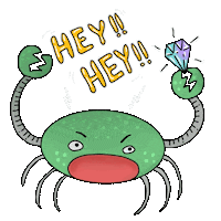 Angry Hey Hey Sticker