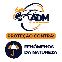 admclubebrasil moto carro protecao adm Sticker