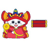 Chinese Year Sticker by Genesis Motion Design