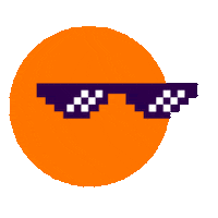 Sunglasses Deal With It Sticker by Famous Fox Federation