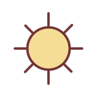 Sun Magic Sticker