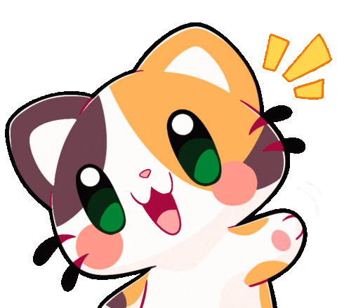 Kawaii Cat Sticker