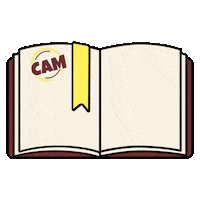 Open Book Sticker by Colégio Américo Melo