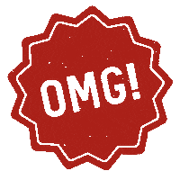 Oh My God Omg Sticker by TEESUS