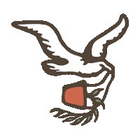 APOTTEDPLANT baby bird gift delivery Sticker