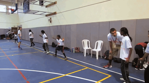 CrossoverBasketball giphygifmaker crossover basketball hoopscreatinghope hoops creating hope GIF