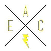 Eac Run Club Sticker by Electric Flight Crew