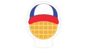 Stranger Things St Sticker by Forno de Minas