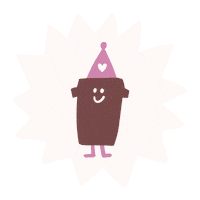 Birthdayblobs Sticker by ergoPouch
