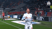 dab thanks GIF by Olympique de Marseille