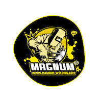 MAGNUM_Official mma welding magnum welder Sticker