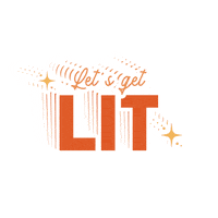 Experience Letsgetlit Sticker by Kits by Food Craft