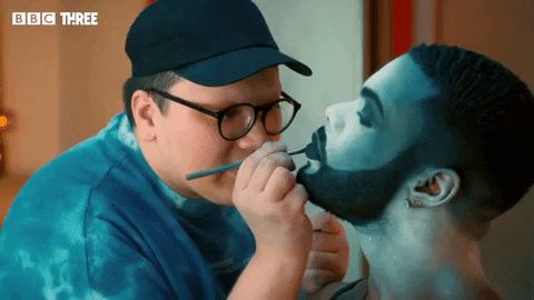 Glow Up Make-Up GIF by BBC Three