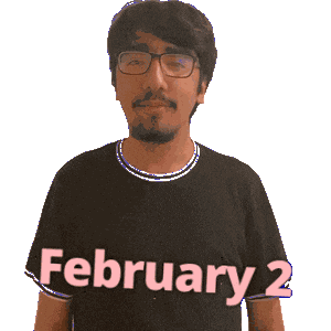 February 2 Sticker