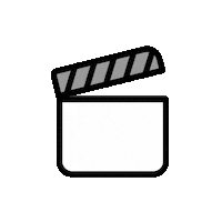 Film Ab Filmklappe Sticker by vierpfoten.deutschland