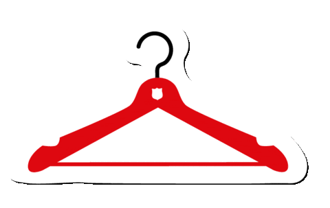 brockich giphyupload clothes secondhand hanger Sticker