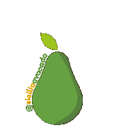 Avocado Toast Hello Sticker by sicilia avocado