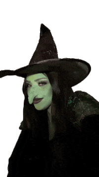 Wicked Witch Halloween Sticker