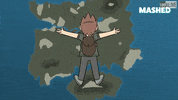 Landing Lets Go GIF by Mashed