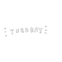 Happy Tuesday Sticker