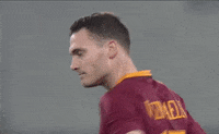 thomas vermaelen wow GIF by AS Roma