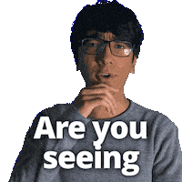 Looking Do You See Sticker