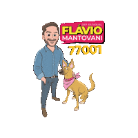 Flavio Sticker by flaviomantovani.oficial