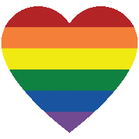 Proud Rainbow Sticker by Harper Wilde