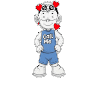 Call Me Love Sticker by Zhot