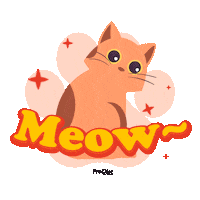 Happy Cat Sticker by ProDiet Malaysia