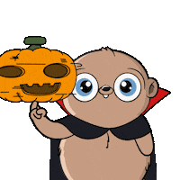 Trick Or Treat Halloween Sticker by Fugz Official