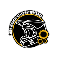 Sunflower Tilty Sticker by Jude Morris Racing Foundation