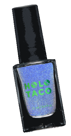holotaco dancing nails bottle taco Sticker