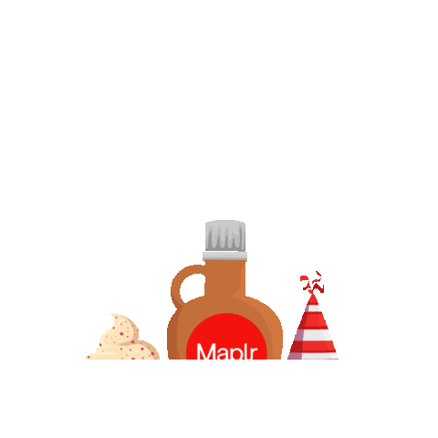 Maplr giphygifmaker canada brunch quebec Sticker