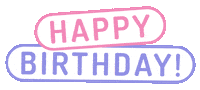 Happy Birthday Sticker by Bel Diniz