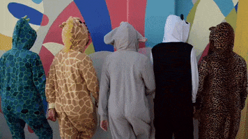 Dress Up Dance Party GIF by Moxies