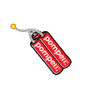 fire explosion Sticker by pompeii_zapatillas