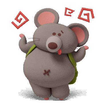 dudadu_official animation cartoon sticker character Sticker