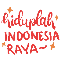 17 Agustus Indonesia Sticker